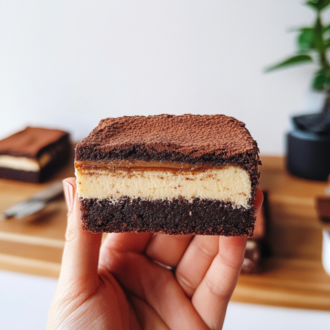 Gourmet Tiramisu Brownies Recipe - a must-try for dessert lovers!